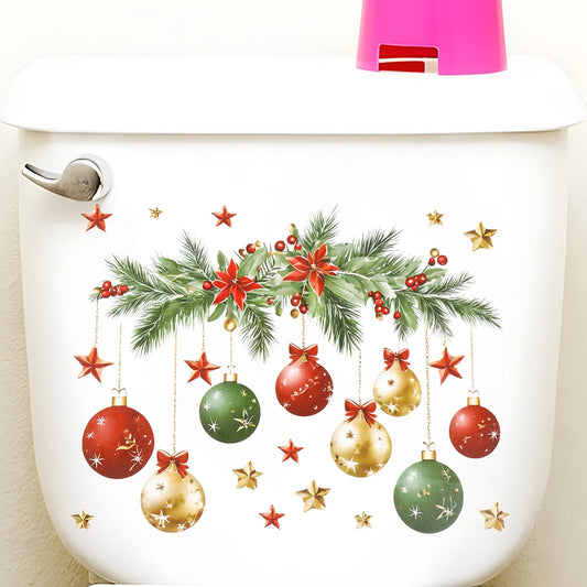 Merry Flush Christmas Sticker