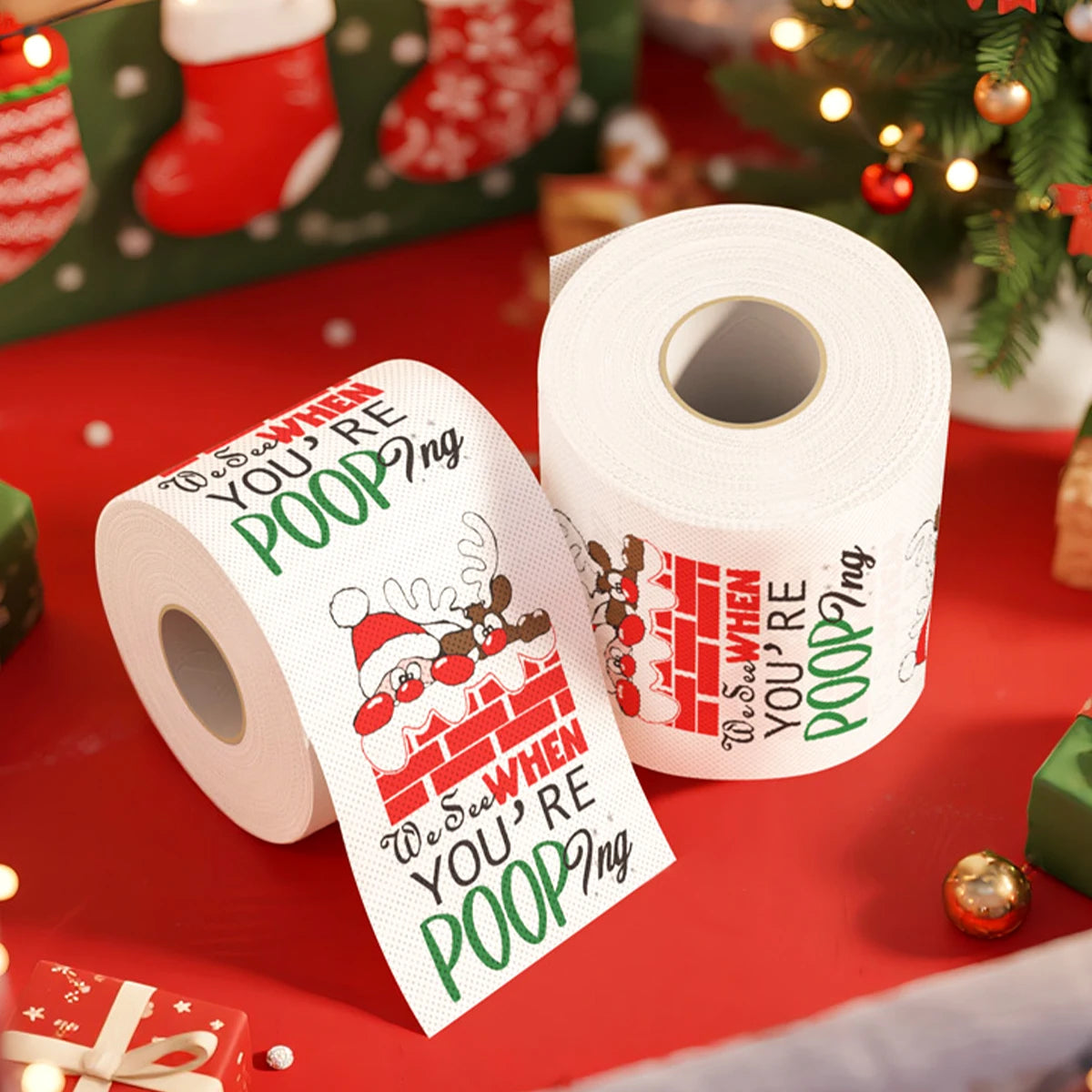 Festive Cheer Toilet Roll
